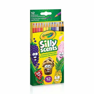 Silly Scents Colored Pencils 12 Ct