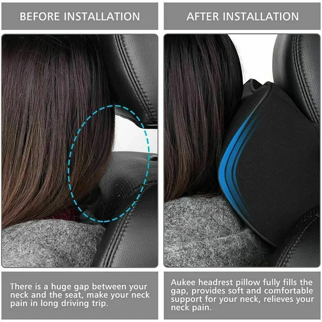 EZONEDEAL Car Neck Pillow for Neck Pain Relief and Cervical Support