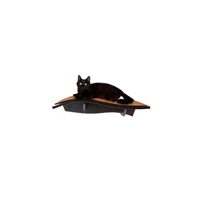 Cat Perch, Wall-mounted Wooden Shelf For Your Pet