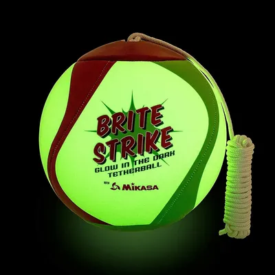 T8000g Brite Strike Tetherball - Glow-in-the-dark Outdoor Ball, Official Size