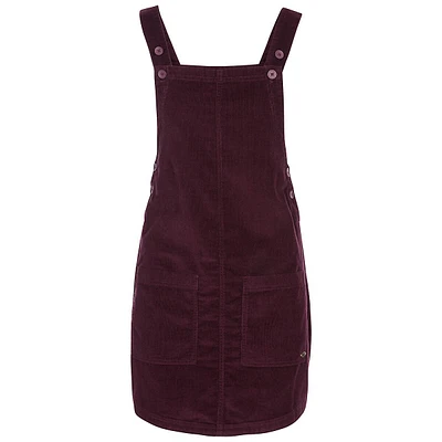 Womens Pinafore Dress Cotton With Pockets Dungaree Corduroy Twirl