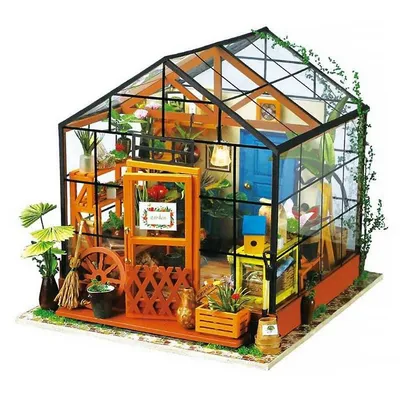 Cathy's Flower House Dg104 Greenhouse Miniature