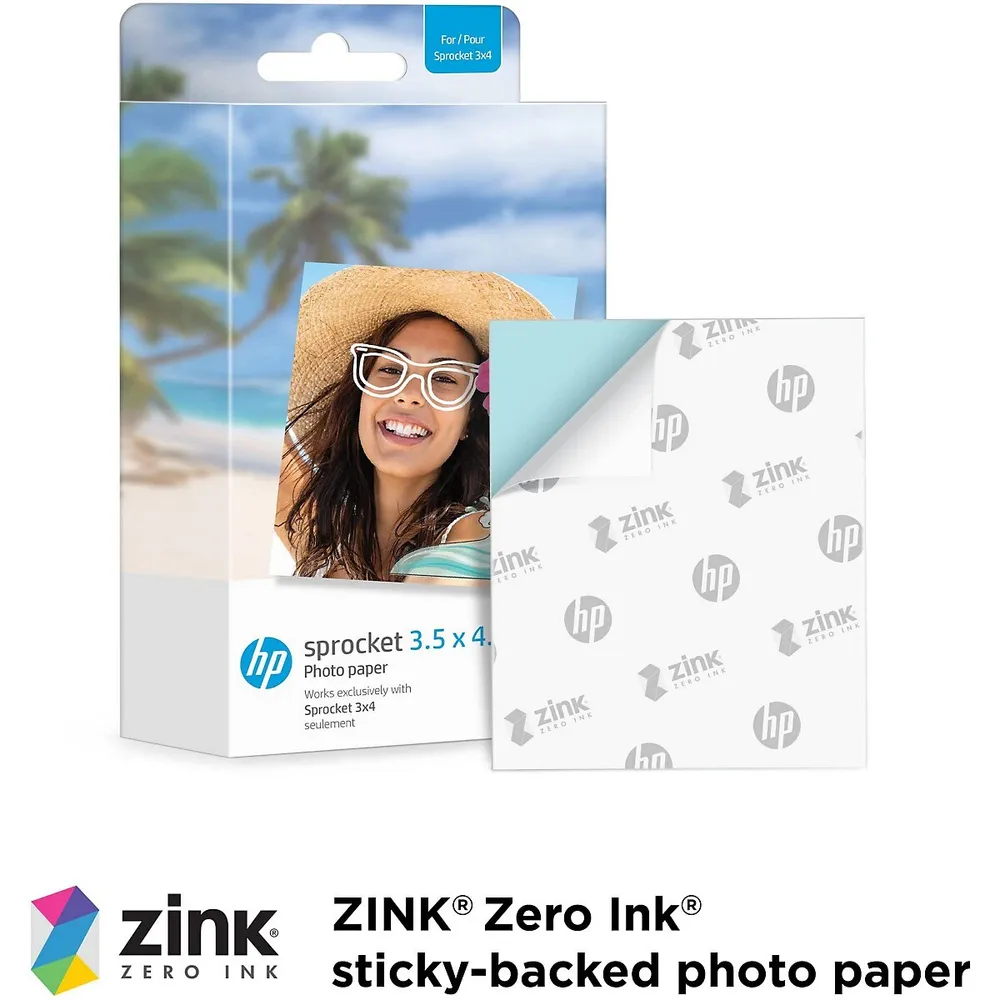KODAK SMILE ZINK 3.5”x 4.25” Photo Paper
