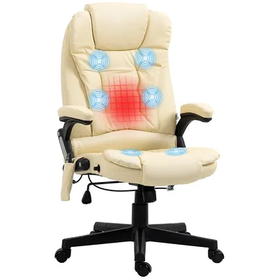 High Back Heated Massage Office Chair