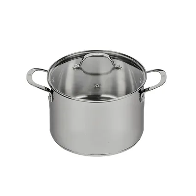 7.6 Qt 9.5 Inch (7.2l 24cm) Stainless Steel Dutch Oven