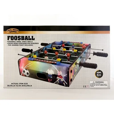 Tabletop Foosball With Legs World Cup Themed