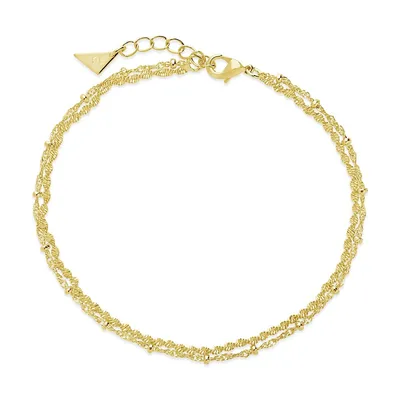 Kyra Layered Chain Anklet