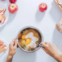 Stainless Whisk Mixer Hand Egg Beater Stirrer Blender Baking Tool
