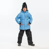 Lucio's Luxury Kids Winter Ski Jacket And Snowpants Set - Extremely Warm, Stylish & Waterproof Snowsuit For Boys