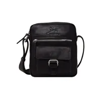 Leather Traveler Crossbody Bag