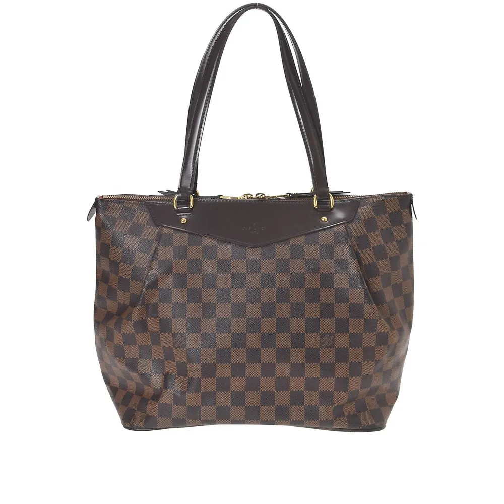 Brown Louis Vuitton Damier Ebene Westminster GM Shoulder Bag