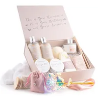 Birthday Gift Basket - Bath & Spa Gift Set For Women - Luxury Birthday Spa Gift Box