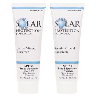 solar protection formula spf 58