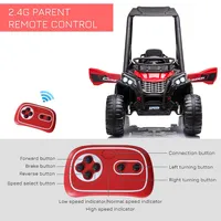 Aosom 12v Battery-powered Kids Electric Ride On Car