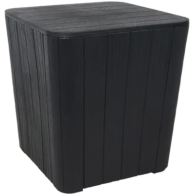 11.5-gal Wood Design Side Table With Storage