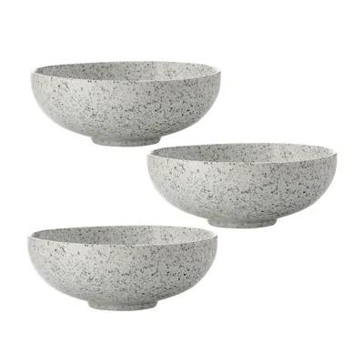 Set Of 3 Oval Bowls