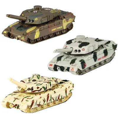 Die-cast Light & Sound Tank - Assorted (one Per Purchase)