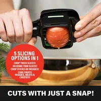 Nutri Chopper 4-in-1 Handheld Vegetable Chopper With Storage Container