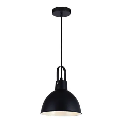 Pendant Light, 8.6 '' Width, From The Alpha Collection, Black