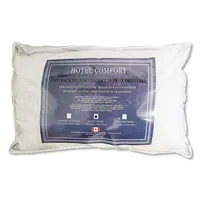 Set Of Two Pillows, Microfiber Gel, 100% Egyptian Cotton Cover, Made Canada