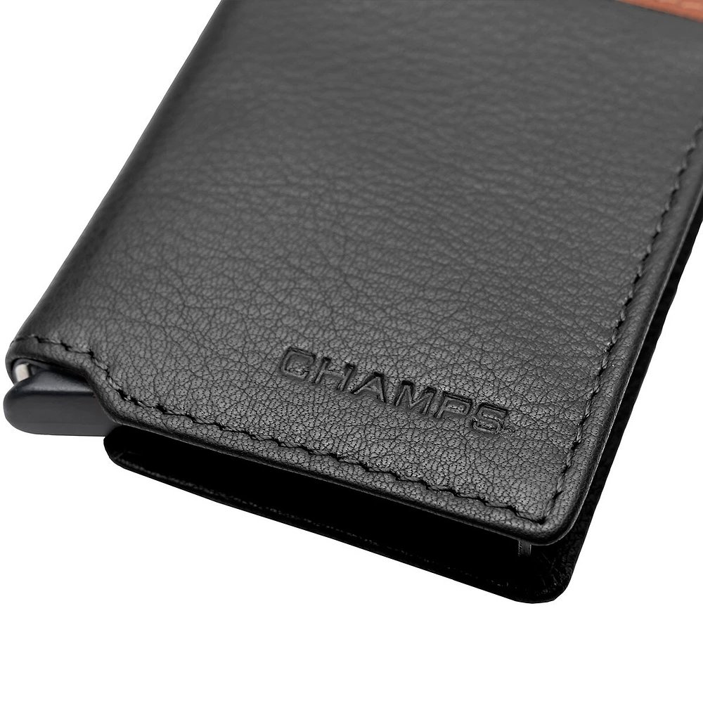 Minimalist Leather Rfid Secure Wallet Case