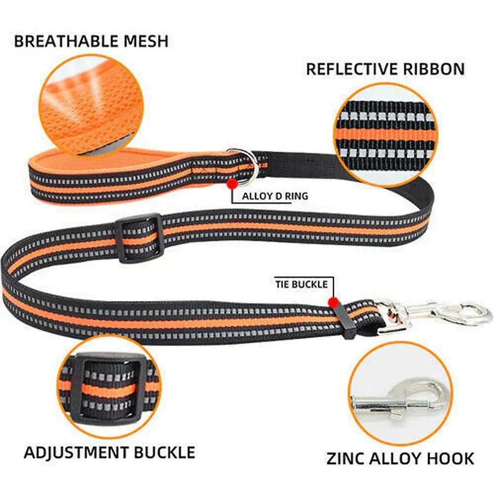 Dog Leashes, Strong, Adjustable and Reflective