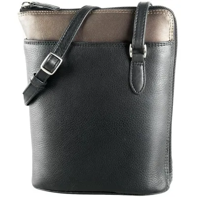 CENTRAL PARK -Small Two Sided Zipped Cross-body (CP 8732)