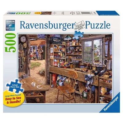 Dad's Shed - 500 Pc Large Format Puzzle