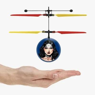 Dc Justice League Wonder Woman Ir Ufo Ball Helicopter