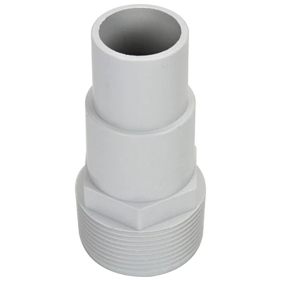 4" White Swimming Pool Or Spa Threaded Hose Adapter