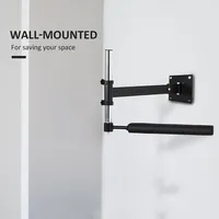 Wall Mount Reflex Bar Trainer, Black