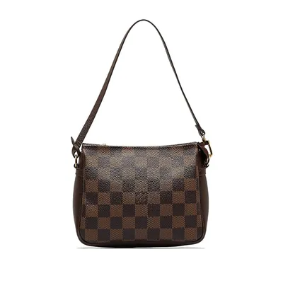 Pre-loved Damier Ebene Pochette Trousse