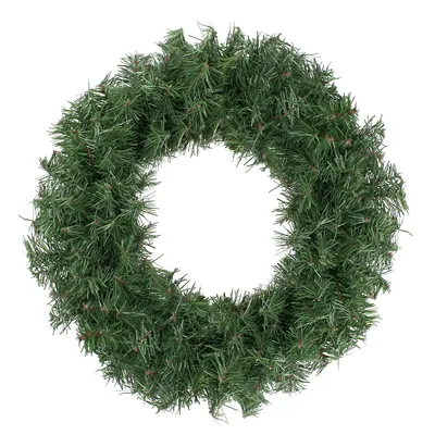 Canadian Pine Artificial Christmas Wreath, 18-inch, Unlit