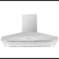 Orvieto -inch Wall Mount Range Hood, 1200 CFM Double Motor, 4 Speed Control, All Stainless