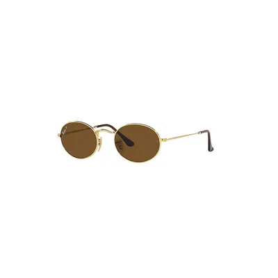 Oval Polarized Sunglasses