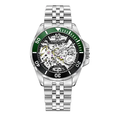 Men's Automatic Silver - Ombré Watch KCWGL2233002