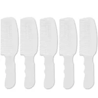 5 Pack Wahl Flat Top Comb White #3329-100
