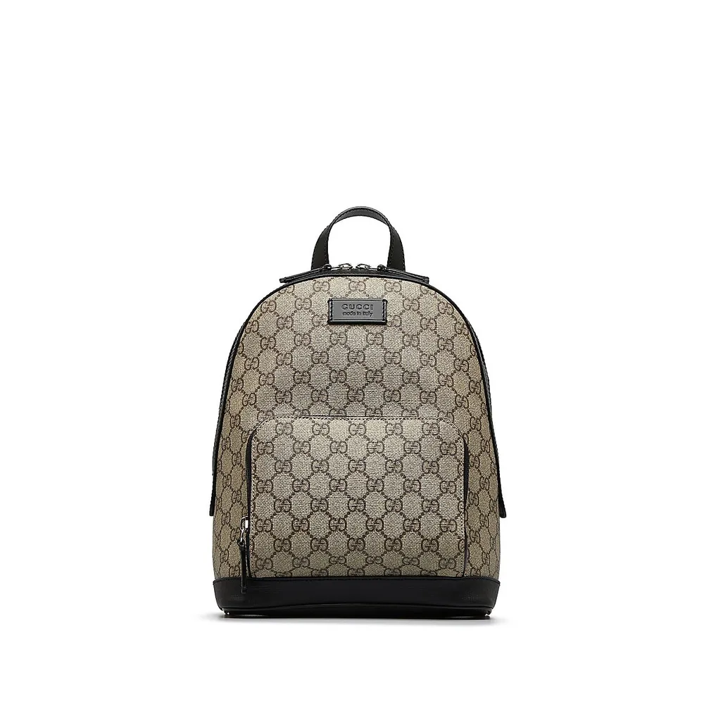 Gucci Pre-Owned GG Supreme laptop case, Brown