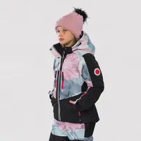 Jade's Snowsuit Luxury Kids Winter Ski For Girls Ages 2-16 - Ösno Jacket & Snowpants Set Lightweight, Warm, Stylish Waterproof Snow Suits
