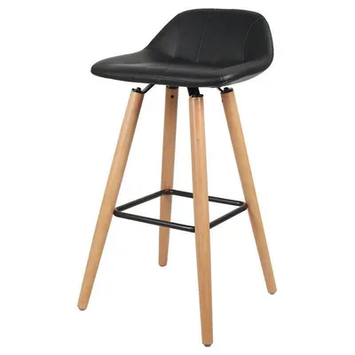 Barstools with Wooden Legs, Dining Room Chair Bar Stor Cafe Stool Pub