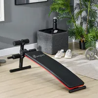 Foldable Sit Up Bench For Home Gym Exercise Black