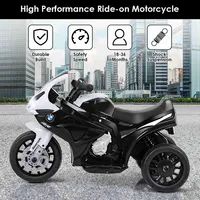 Kids Ride On Motorcycle Bmw Licensed 6v Electric 3 Wheels Bicycle W/ Music&light