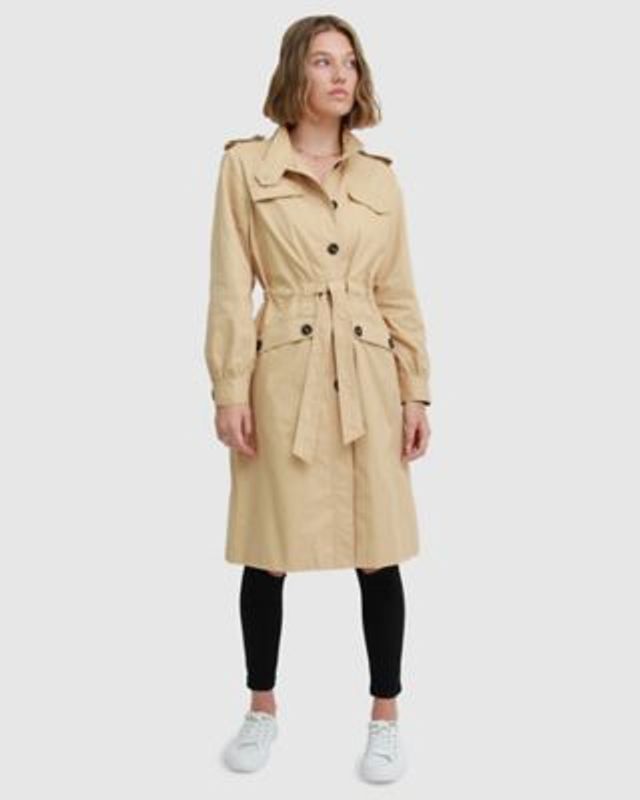 hudson bay women's trench coat