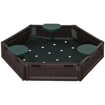 Kids Sandbox With Cover