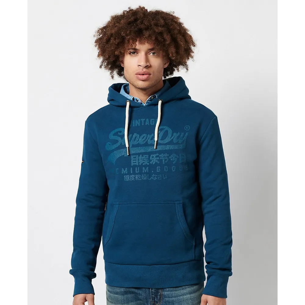 SuperDry Vintage Logo Tonal Hoodie | Kingsway Mall