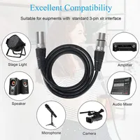 Xlr Male To Female Microphone Cable