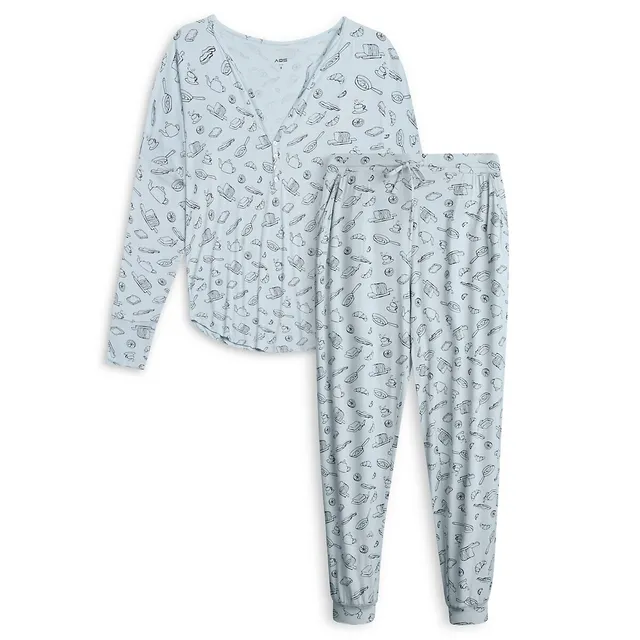 MagicLinen Women's Linen Pajama Set Ravello