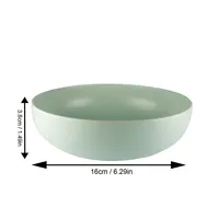Uno Teal Stoneware Soup Bowl, Set Of 4