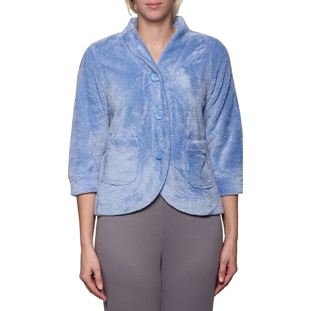The Adaptive Bed Jacket With 3/4 Sleeves