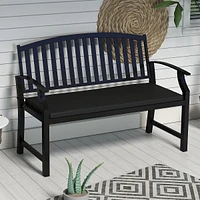 2-seater Outdoor Bench Cushion With Zipper Cover
